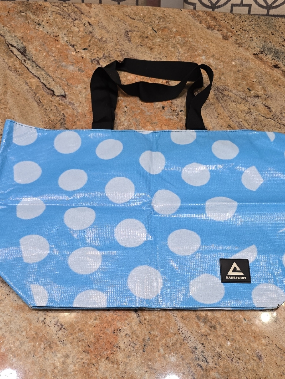 Rareform Blue Polka Dot Tote Bag